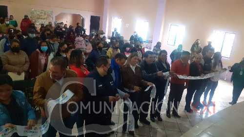 Inauguran jornada de salud en Zaragoza de Guadalupe, Calimaya